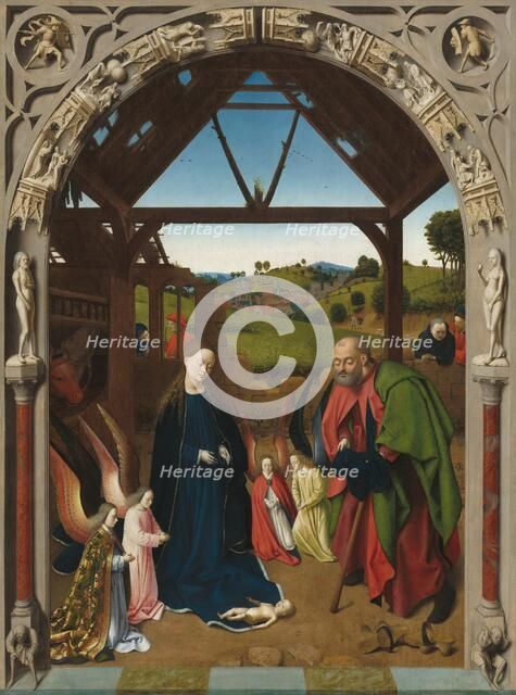 The Nativity, c. 1450. Creator: Petrus Christus.