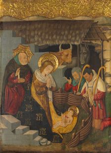 The Nativity, c. 1457. Creator: Jaume Ferrer (Spanish, 1460/70)