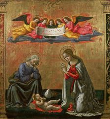 The Nativity, c. 1492. Creator: Ghirlandaio, Domenico (1449-1494)