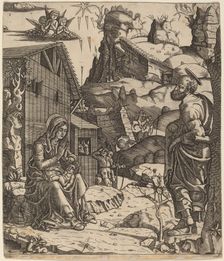 The Nativity, c. 1500/1510. Creator: Master I.I.CA