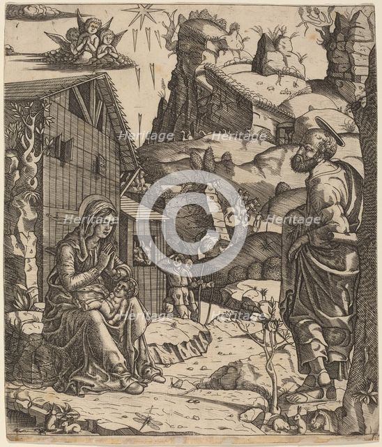 The Nativity, c. 1500/1510. Creator: Master I.I.CA.