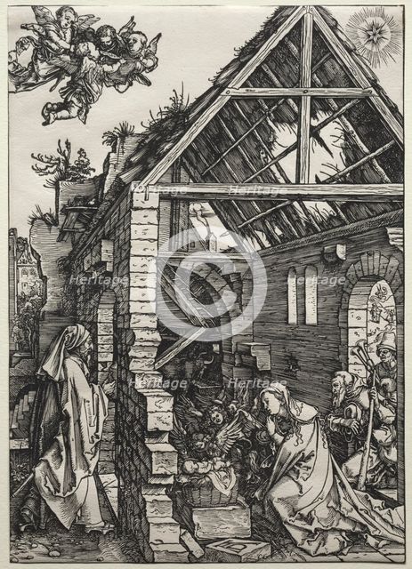 The Nativity, c. 1502-1503. Creator: Albrecht Dürer (German, 1471-1528).