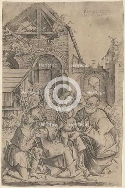 The Nativity, c. 1507. Creator: Benedetto Montagna.