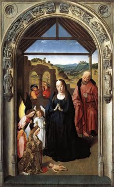 The Nativity, c1445. Creators: Dieric Bouts, Workshop of Dieric Bouts