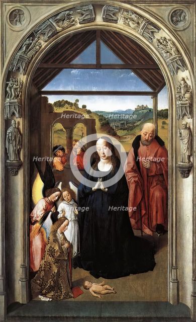 The Nativity, c1445. Creators: Dieric Bouts, Workshop of Dieric Bouts.