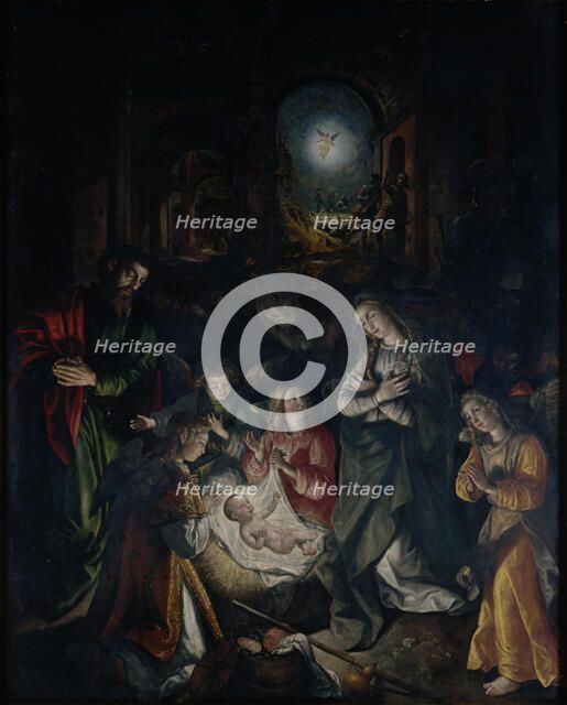 The Nativity, c1570s. Creator: Martin de Vos.
