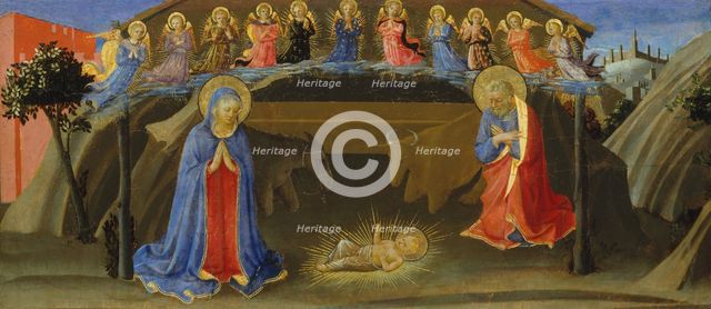 The Nativity, ca. 1433-34. Creator: Zanobi di Benedetto Strozzi.