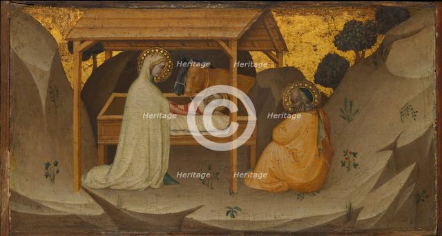 The Nativity, ca. 1350. Creator: Puccio di Simone.