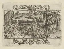 The Nativity. Creator: Israhel van Meckenem