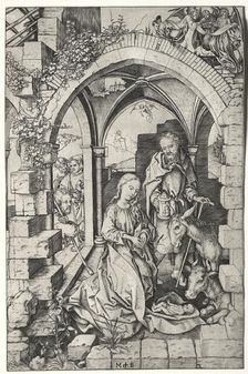 The Nativity. Creator: Martin Schongauer (German, c.1450-1491)