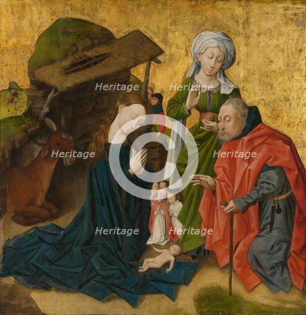 The Nativity. Creator: South Netherlandish Painter (ca. 1460).
