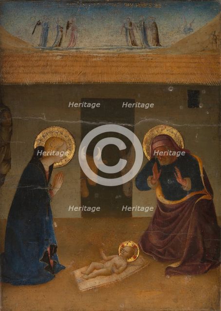 The Nativity. Creator: Zanobi di Benedetto Strozzi.