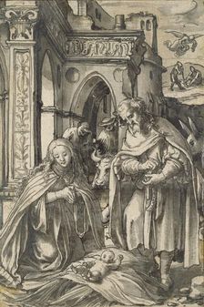 The Nativity, early 16th century. Artist: Hans Holbein the Younger