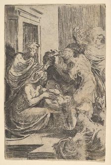 The Nativity, early 16th century. Creator: Parmigianino