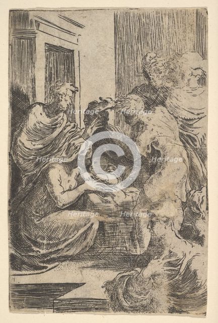 The Nativity, early 16th century. Creator: Parmigianino.