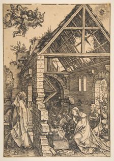 The Nativity, from The Life of the Virgin, 1502-3. Creator: Albrecht Durer