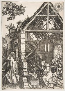 The Nativity, from The Life of the Virgin, 1502-3. Creator: Albrecht Durer