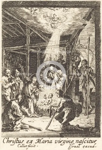 The Nativity, in or after 1630. Creator: Jacques Callot.