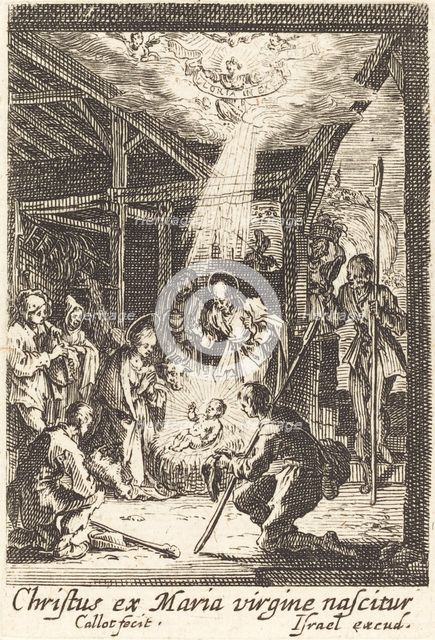 The Nativity, in or after 1630. Creator: Jacques Callot.