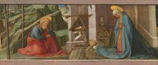 The Nativity, probably c. 1445. Creators: Filippo Lippi, Workshop of Fra Filippo Lippi