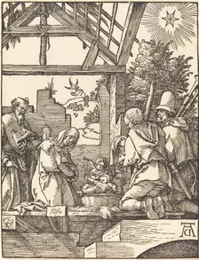 The Nativity, probably c. 1509/1510. Creator: Albrecht Durer
