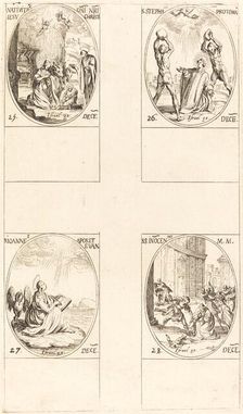 The Nativity; St. Stephen; St. John; Holy Innocents. Creator: Jacques Callot