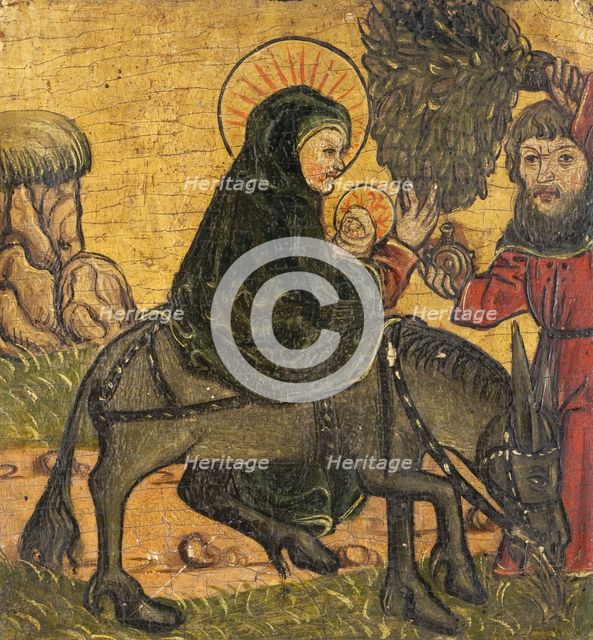 The Nativity, The Flight into Egypt, Saint Mary Magdalene. Triptych Wing, between 1501-1533. Creator: Unknown.