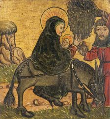The Nativity, The Flight into Egypt, Saint Mary Magdalene. Triptych Wing, between 1501-1533. Creator: Unknown