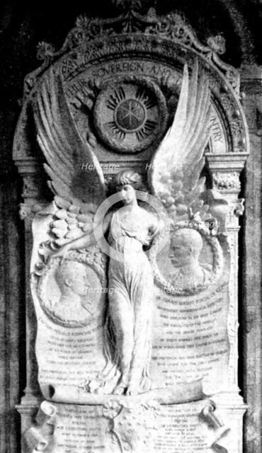 The National Memorial to Sir Gerald Portal and his brother...in Winchester Cathedral, 1898. Creator: Walter Thomas Greenland.