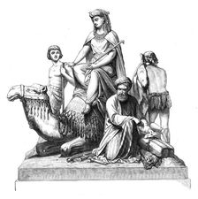 The National Memorial to the Prince Consort: "Africa", by W. Theed,1872. Creator: Unknown