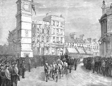 'The National Armada Tercentenary Commemoration Memorial at Plymouth; The Civic Procession passing Creator: Unknown