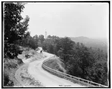 The National Boulevard on Missionary Ridge, c1902. Creator: William H. Jackson