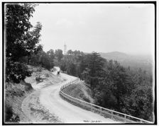 The National Boulevard on Missionary Ridge, c1902. Creator: William H. Jackson