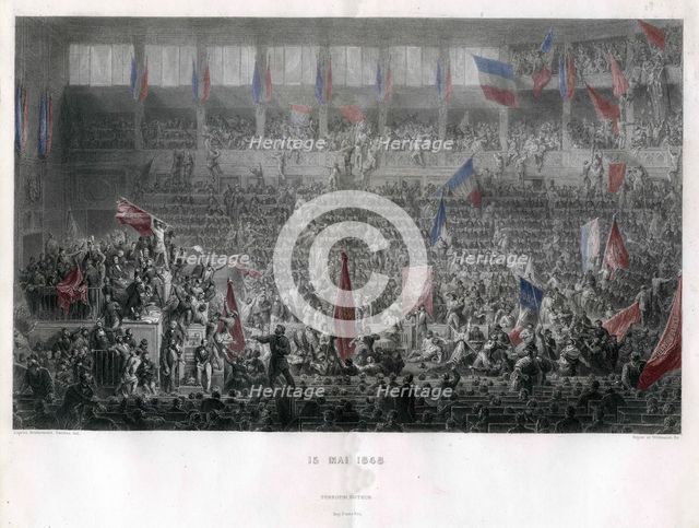 The National Constituent Assembly of 15 May 1848, 1848.