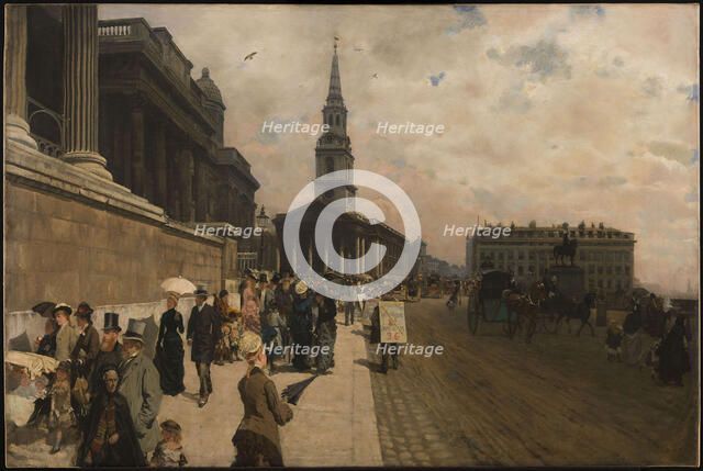 The National Gallery, London, 1877.