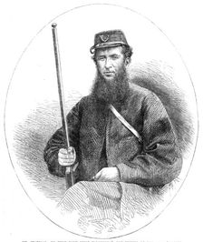 The National Rifle Association prize meeting at Wimbledon: Mr. Sharman...winner, Queen’s Prize, 1865 Creator: Unknown