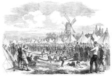 The National Rifle Association prize meeting at Wimbledon: the foot-races, 1865. Creator: Unknown