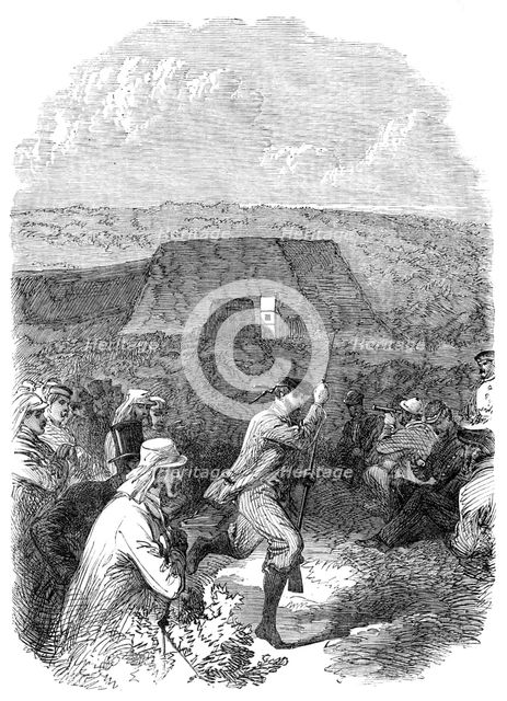 The National Rifle Association prize meeting at Wimbledon:...the Horatio Ross Prize, 1865. Creator: Unknown.
