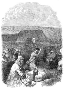 The National Rifle Association prize meeting at Wimbledon:...the Horatio Ross Prize, 1865. Creator: Unknown