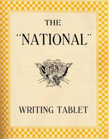 The National Writing Tablet 1916. Artist: RH Stevens & Co