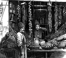 The Nations of Western Asia: Armenian fruitseller, 1873. Creator: Unknown