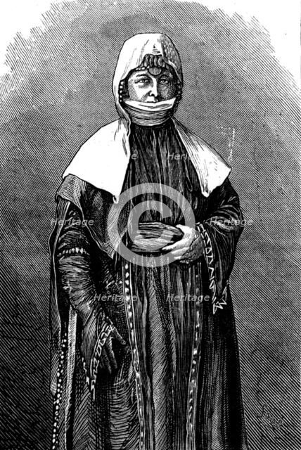 The Nations of Western Asia: Armenian woman in Karabok, 1873. Creator: Unknown.