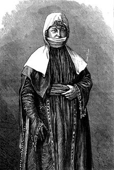 The Nations of Western Asia: Armenian woman in Karabok, 1873. Creator: Unknown