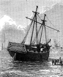 The natural death of an old collier, 1873. Creator: Unknown