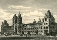 The Natural History Museum, South Kensington c1876. Creator: Unknown