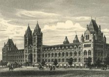 The Natural History Museum, South Kensington c1876. Creator: Unknown