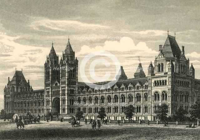 'The Natural History Museum, South Kensington', c1876. Creator: Unknown.