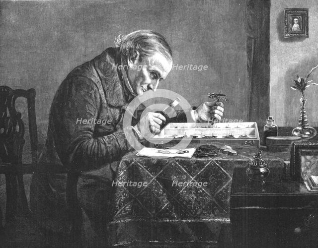 '' The Naturalist, after Stacey Marks, R.A.', 1891. Creator: Henry Stacy Marks.