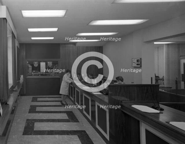 The Natwest Bank, Glossop Road, Sheffield, South Yorkshire, 1966. Artist: Michael Walters