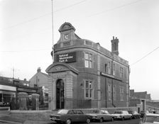The NatWest Bank, Mexborough, South Yorkshire, 1971. Creator: Michael Walters